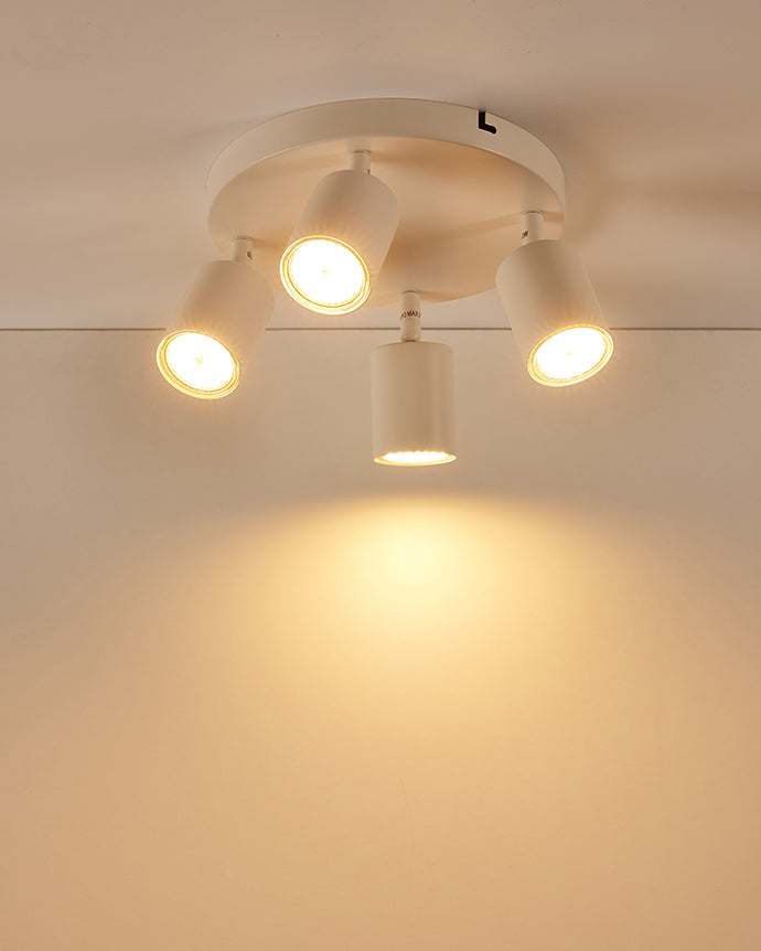 Ceiling Spotlights 4 Ways Round