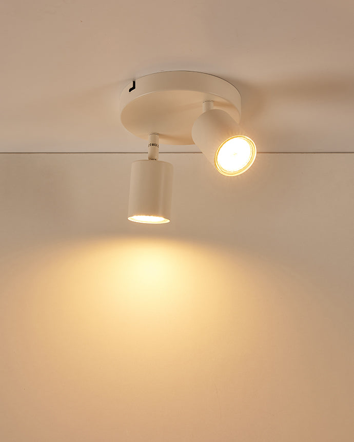 Ceiling Spotlights 2 Ways Round
