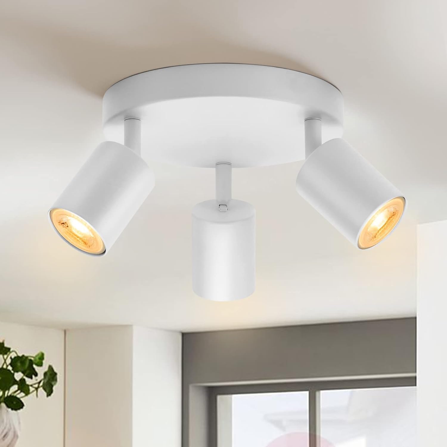 Ceiling Spotlights 3 Ways Round