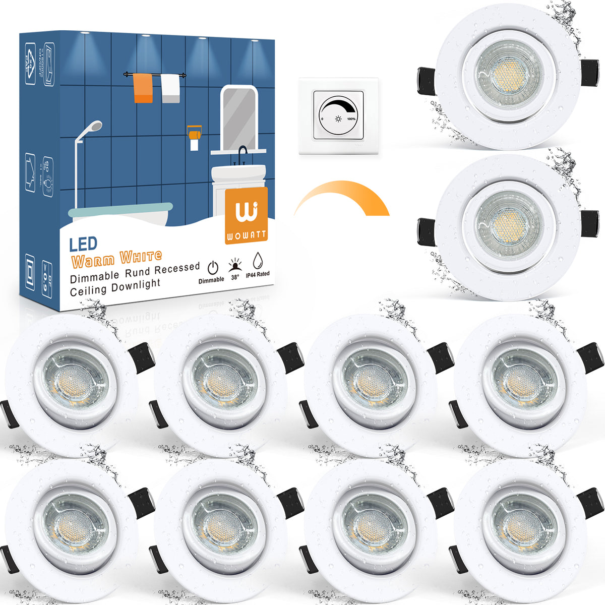 5.5W Dimmable Downlights