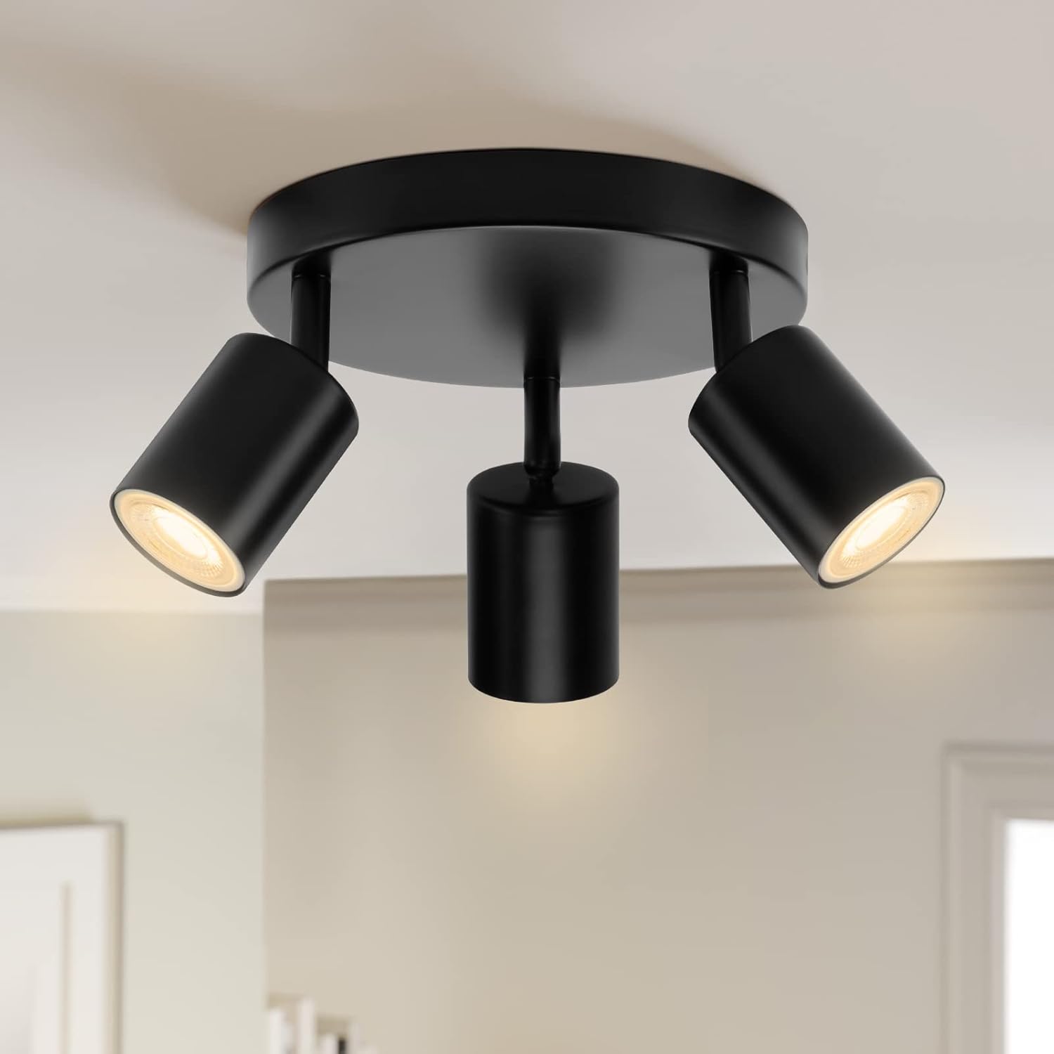 Ceiling Spotlights 3 Ways Round