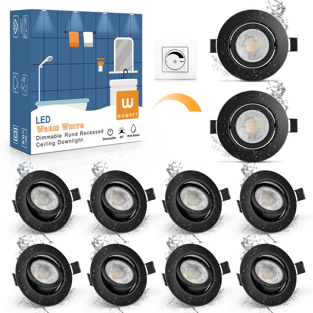 5.5W Dimmable Downlights
