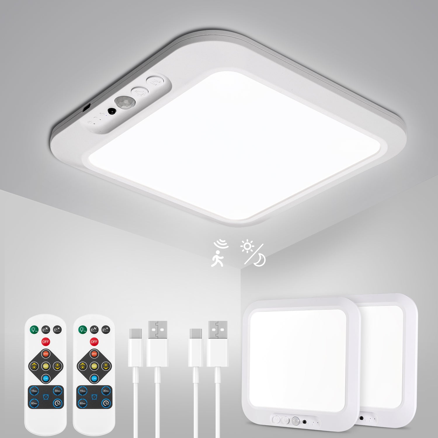 Square Sensor Light