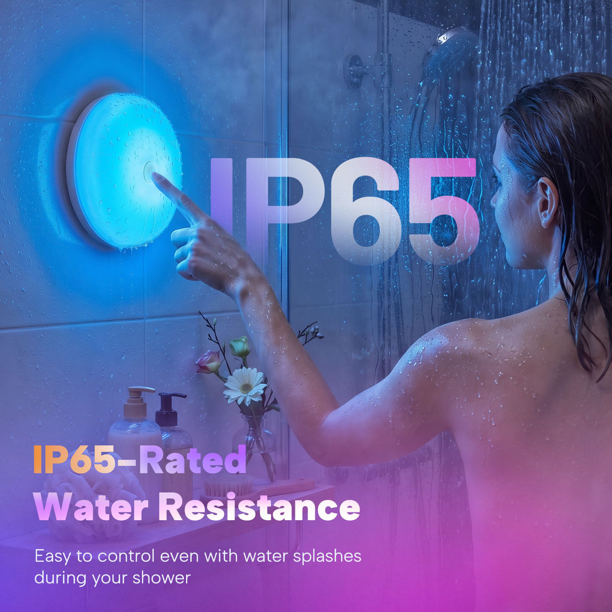 8000mAh Shower Light