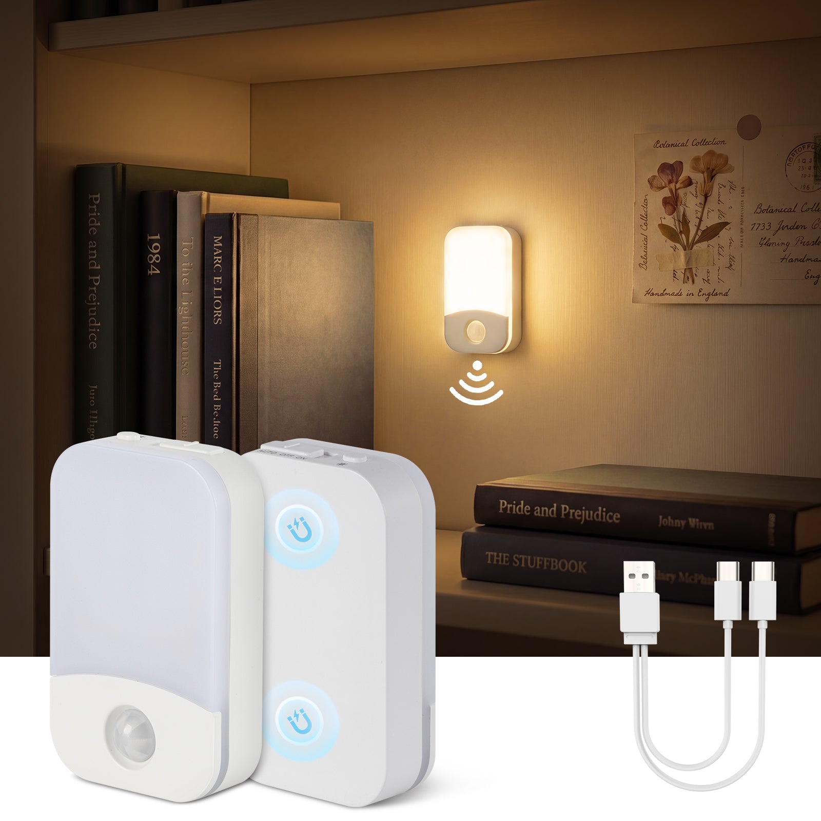 Sensor Night Light Rectangular