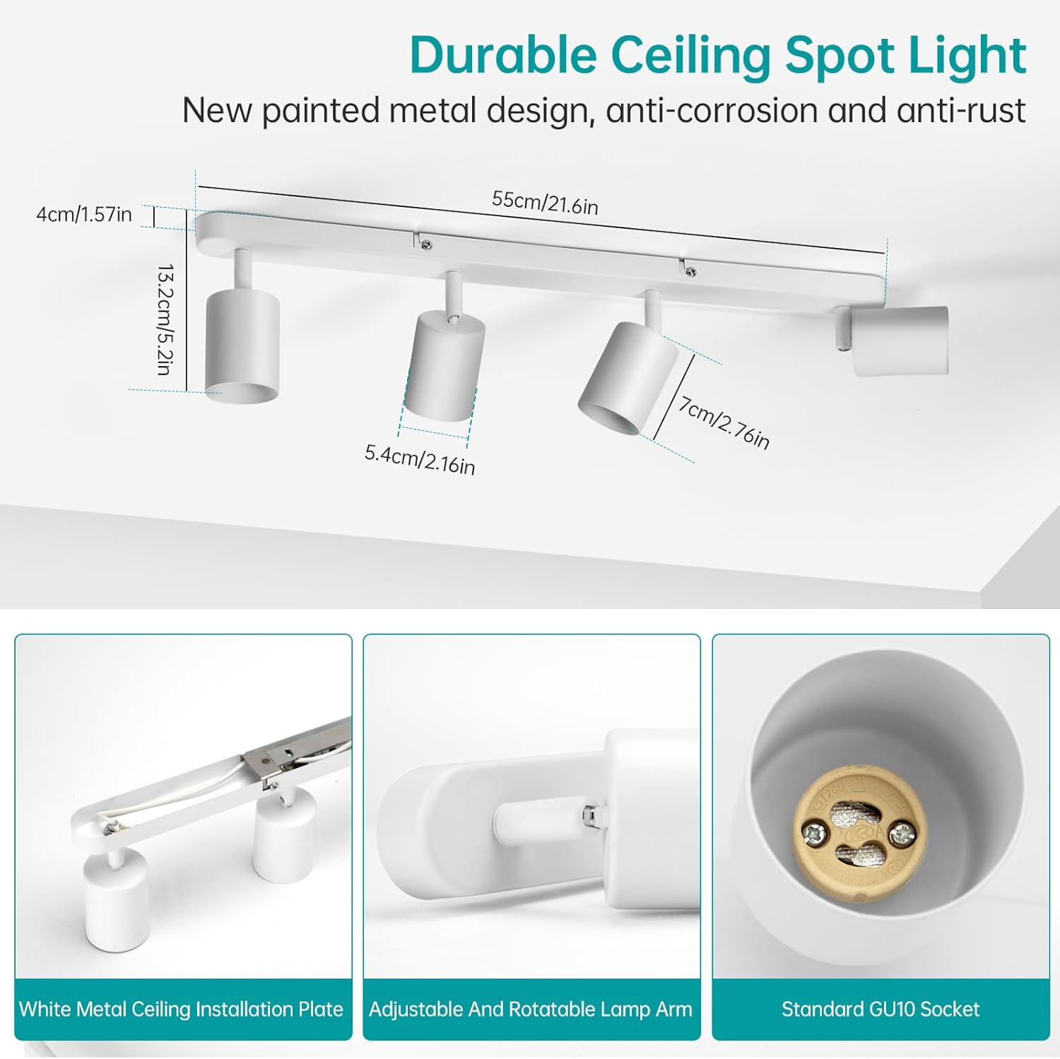 Ceiling Spotlights 4 Ways