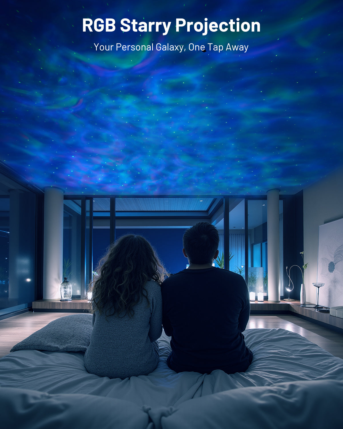 Starry Sky Projection Floor Lamp