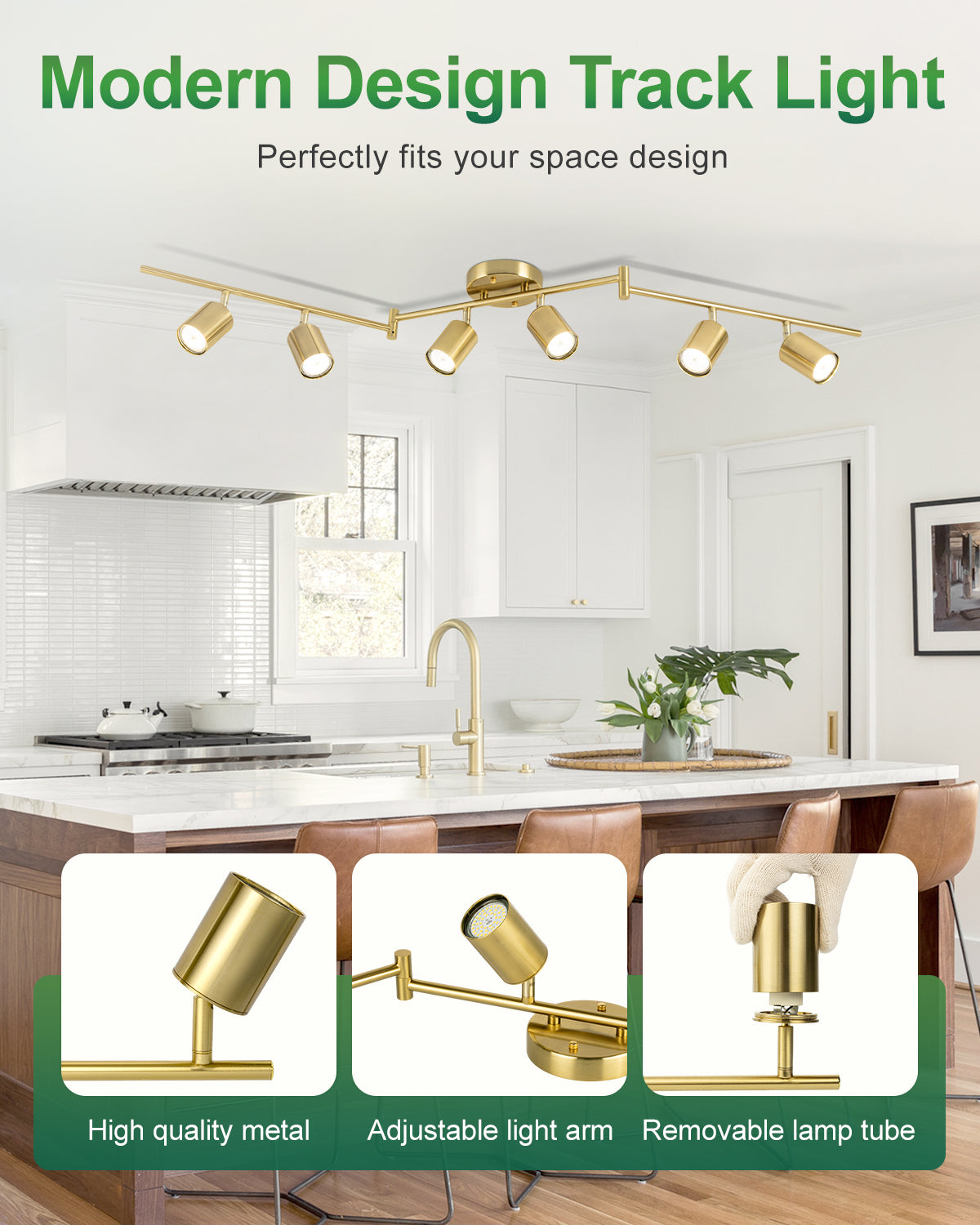 6-Ways Track Lights