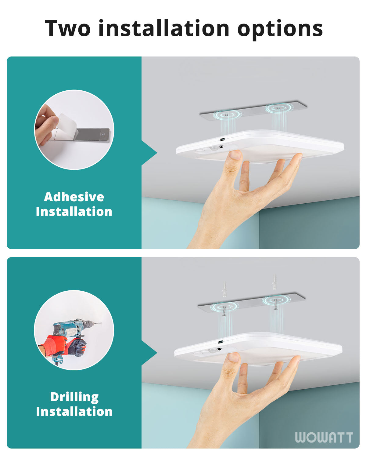 Square Sensor Light