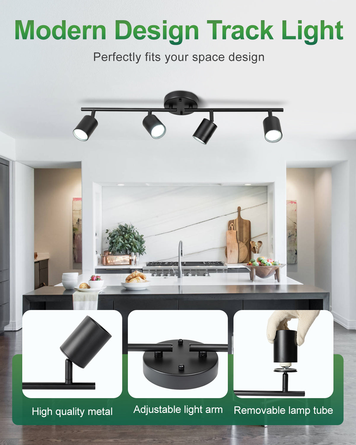 4-Ways Track Lights