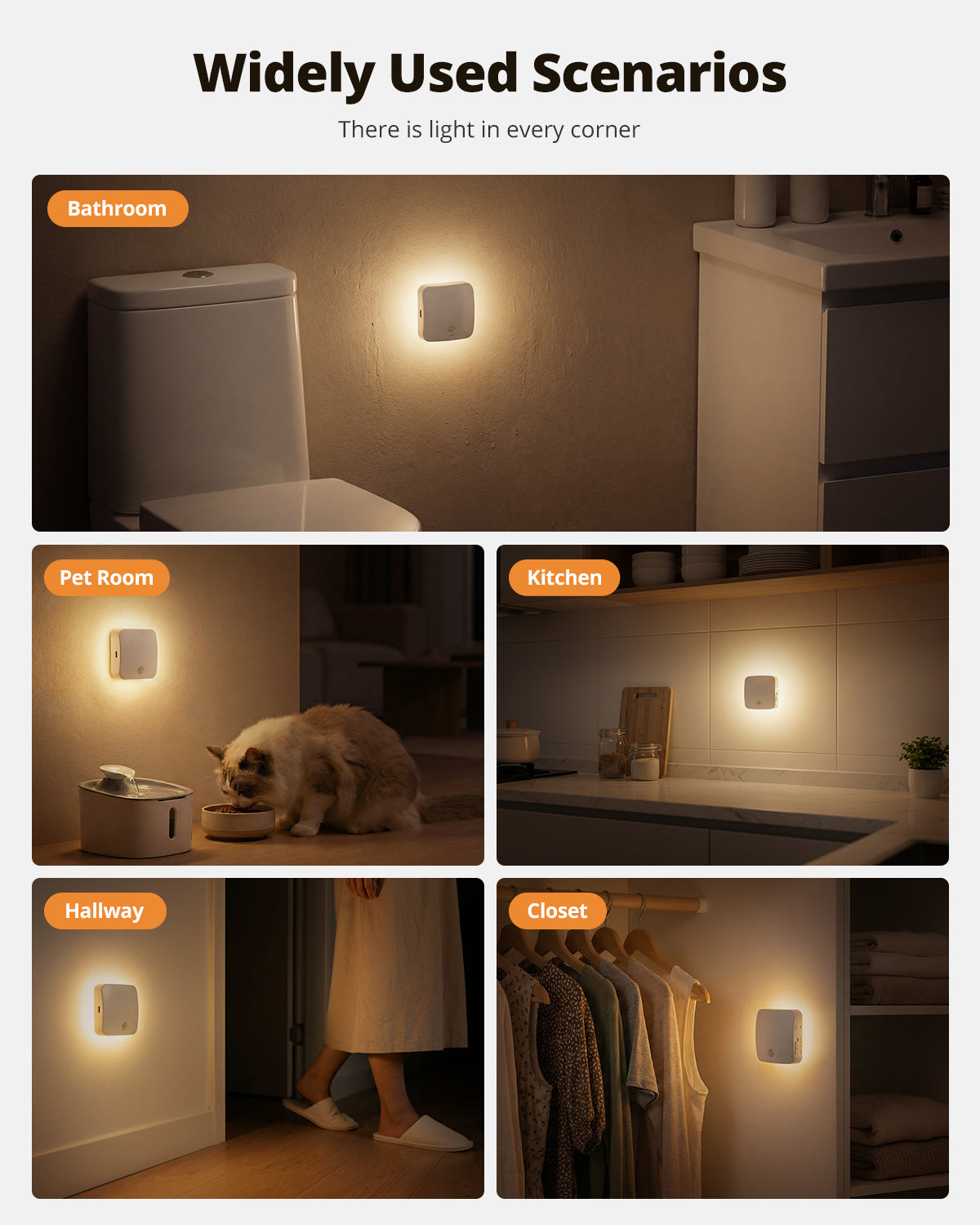Backlit Sensor Night Light