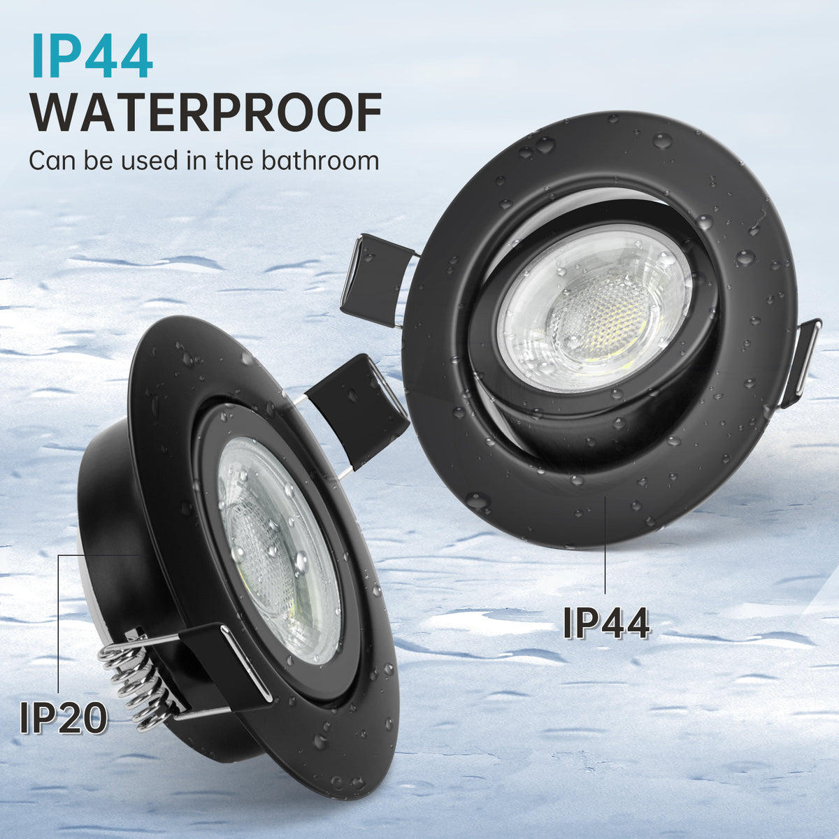 7W 6000K 3-Step-Dim Downlights
