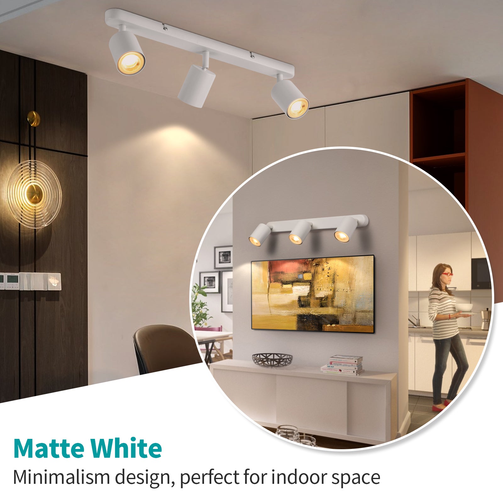 Ceiling Spotlights 3 Ways