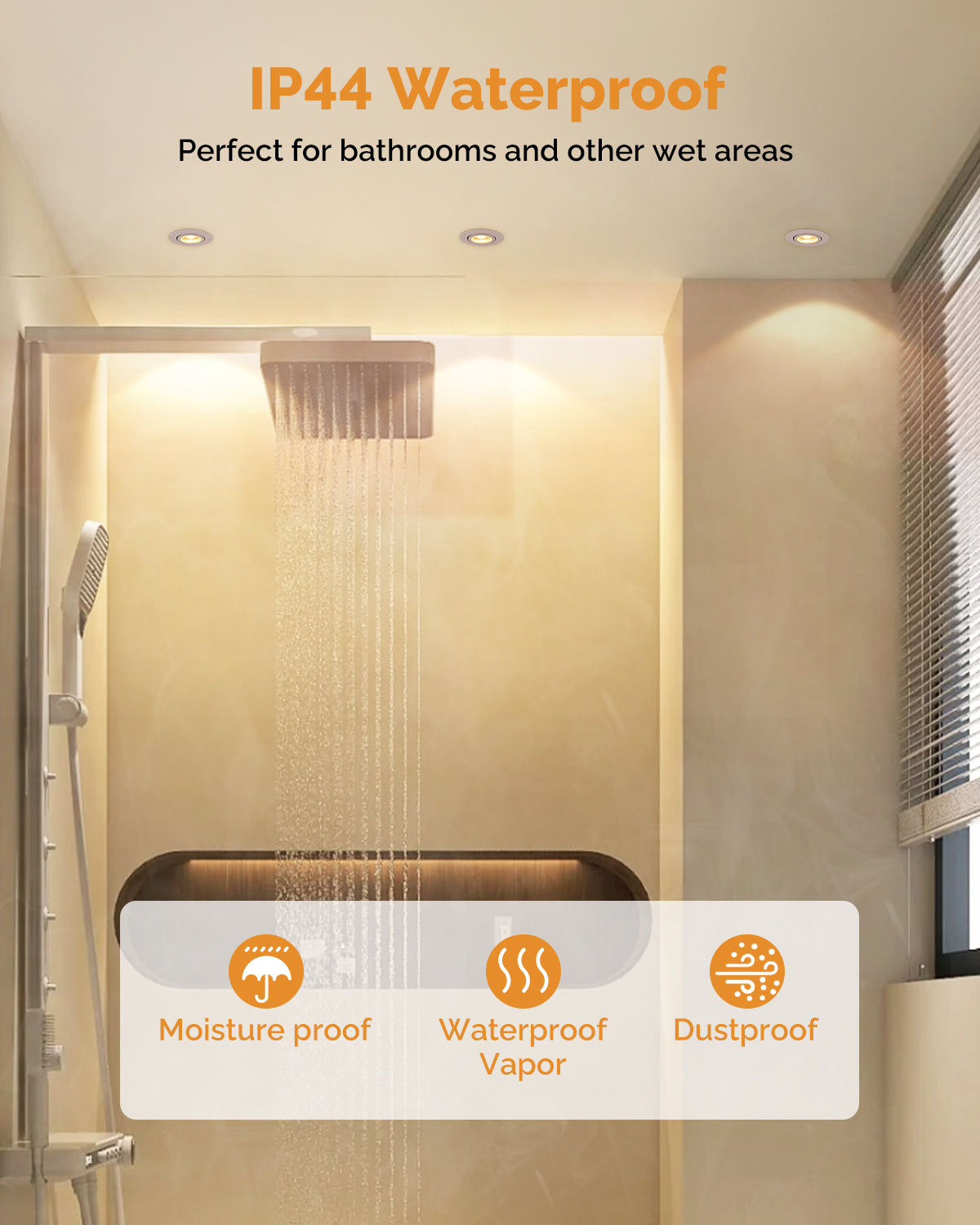 5.5W 3-Step-Dim Downlights