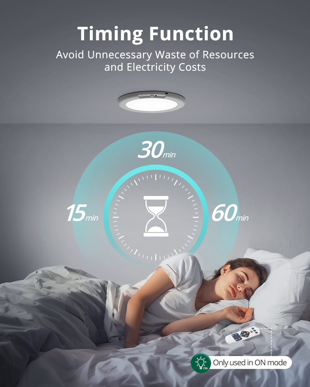 Lampe mit Bewegungssensor 