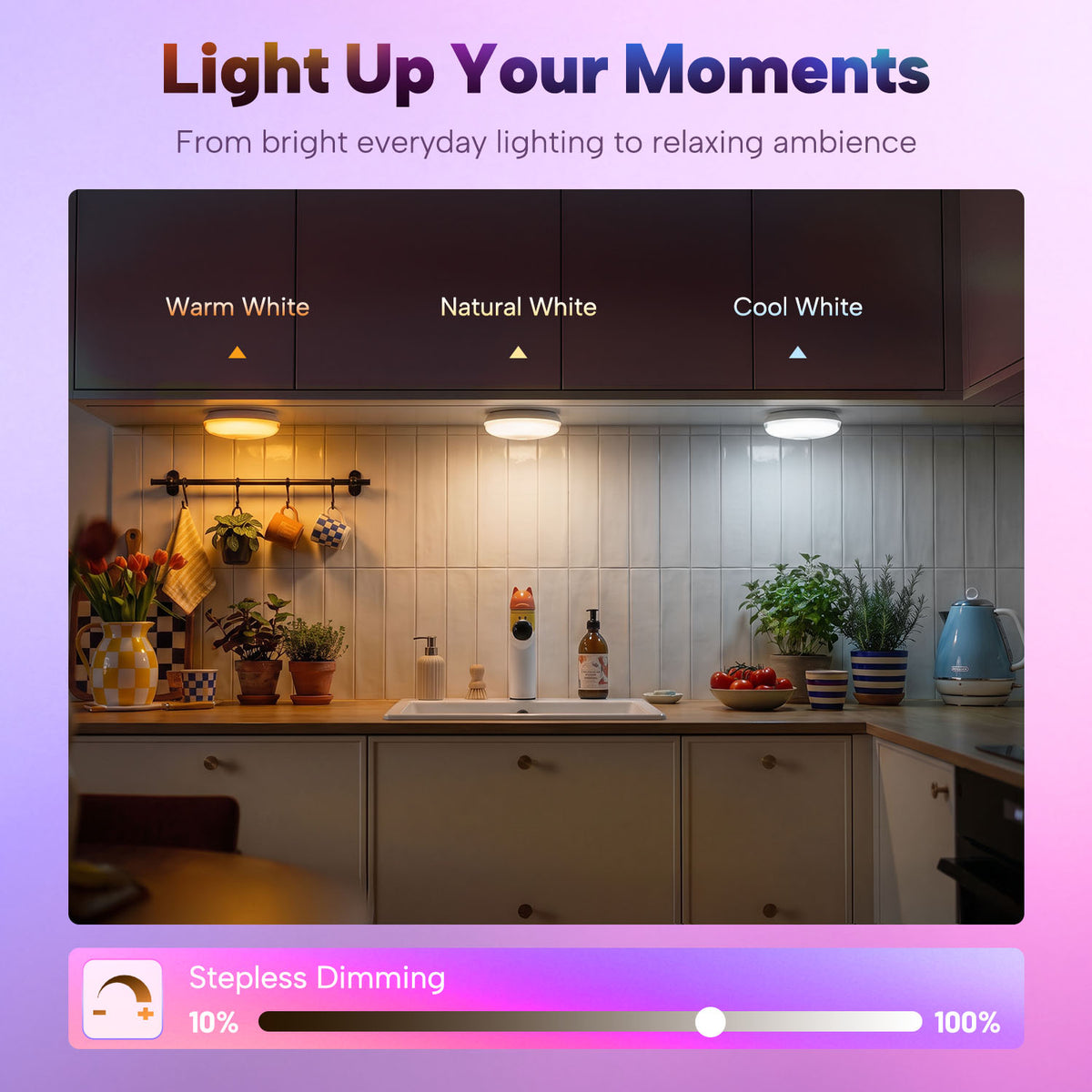 8000mAh Shower Light