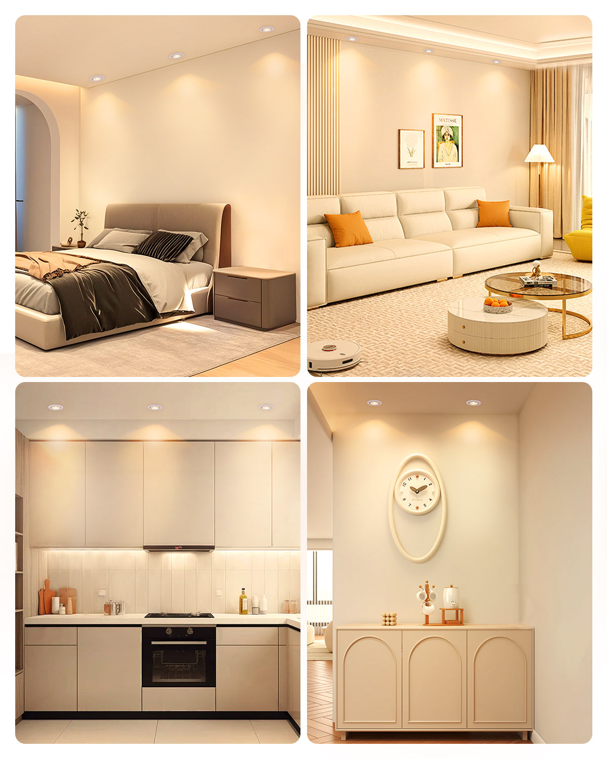 5.5W 3-Step-Dim Downlights