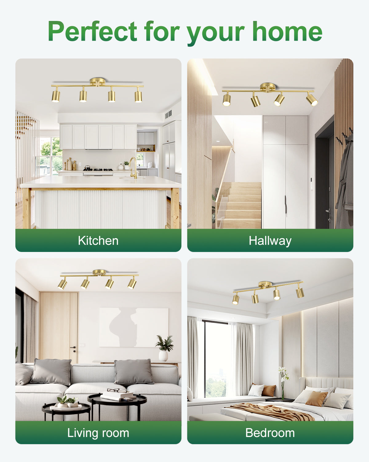 4-Ways Track Lights