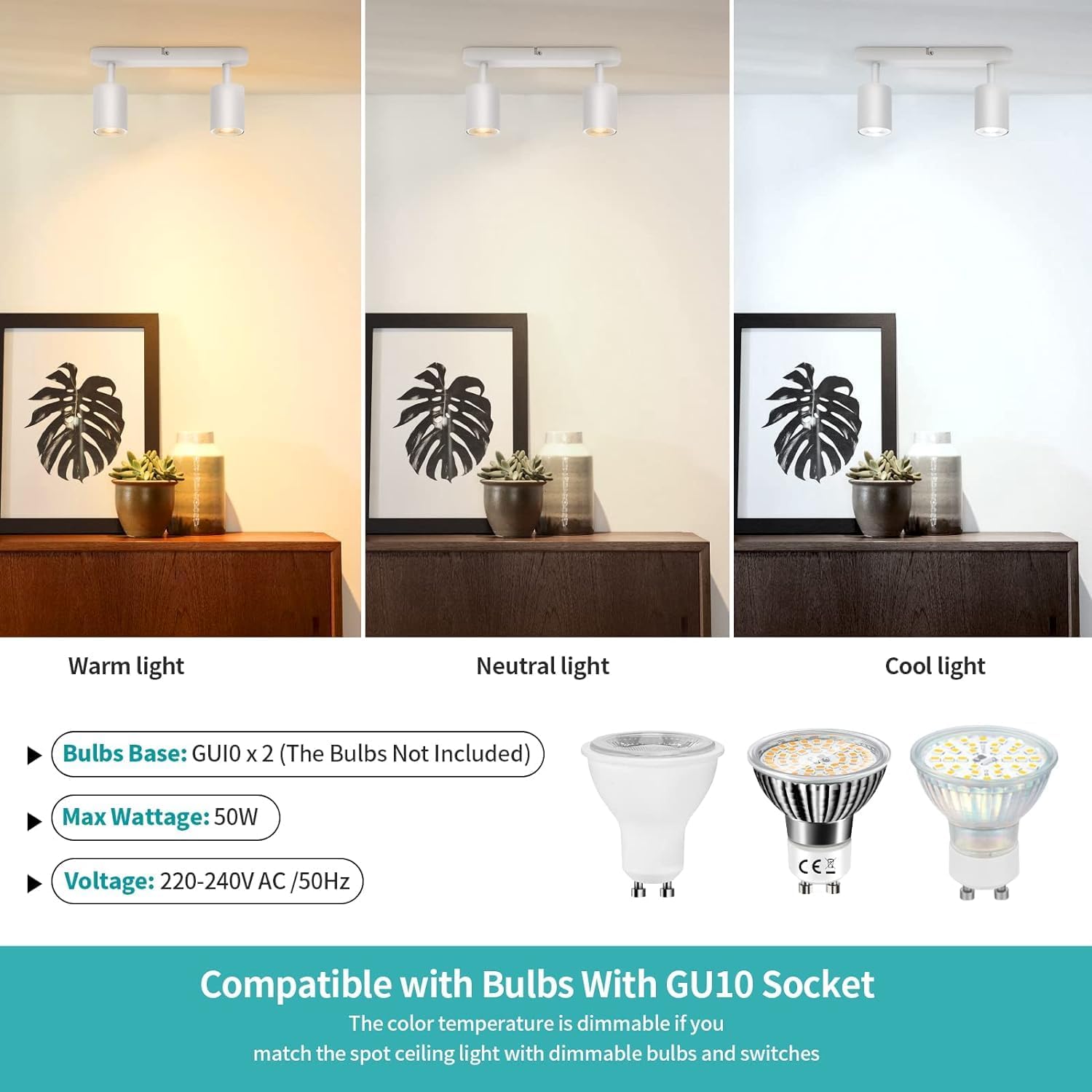 Ceiling Spotlights 2 Ways