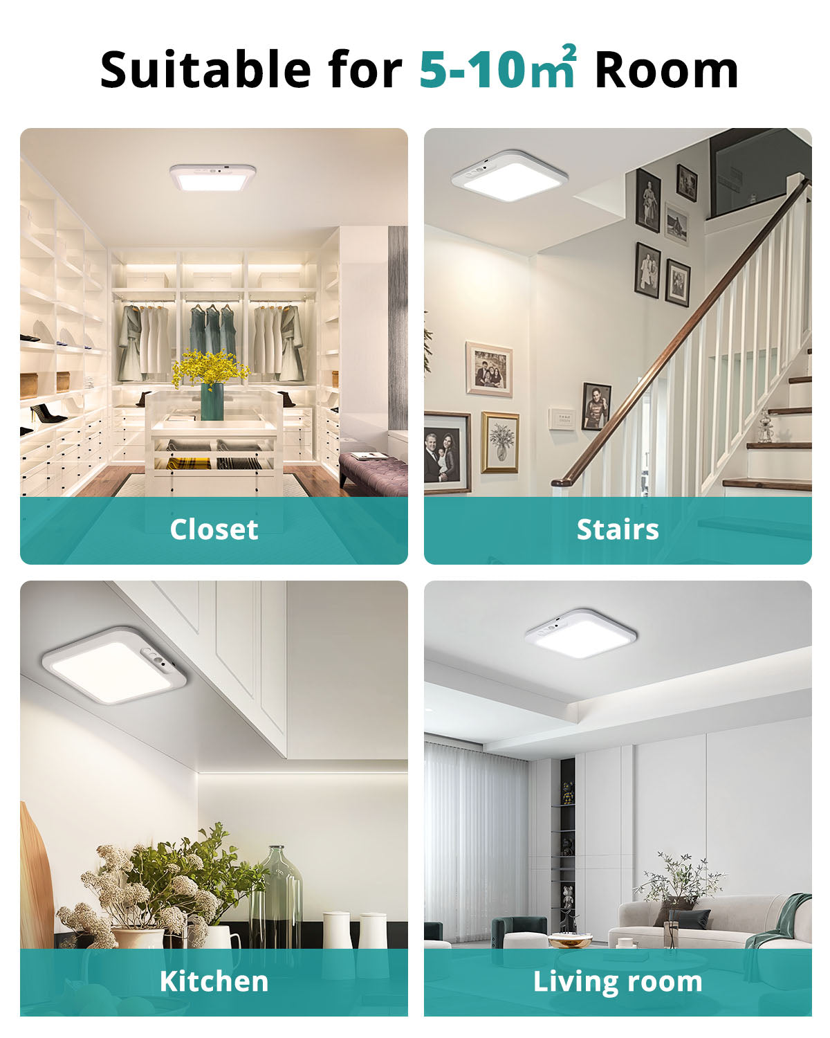 Square Sensor Light