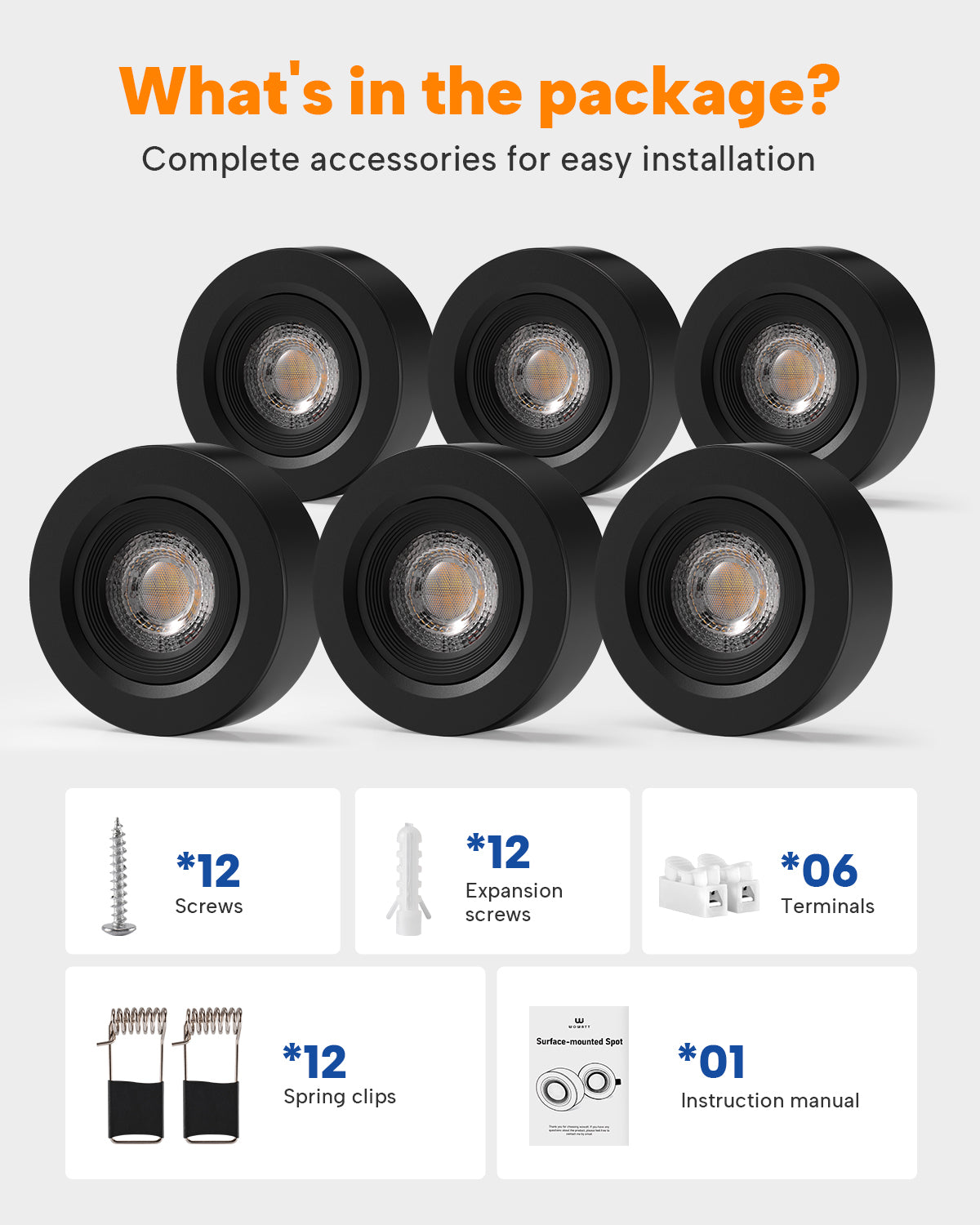 3CCT Surface Mounted Downlights